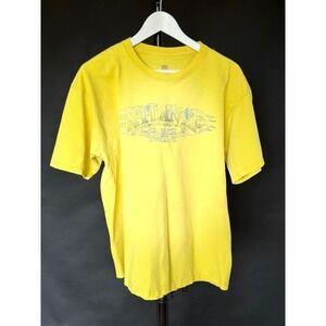 Atlanta Georgia 200 Motor Speedway Vintage Tshirt Yellow Large Racing Streetwear
